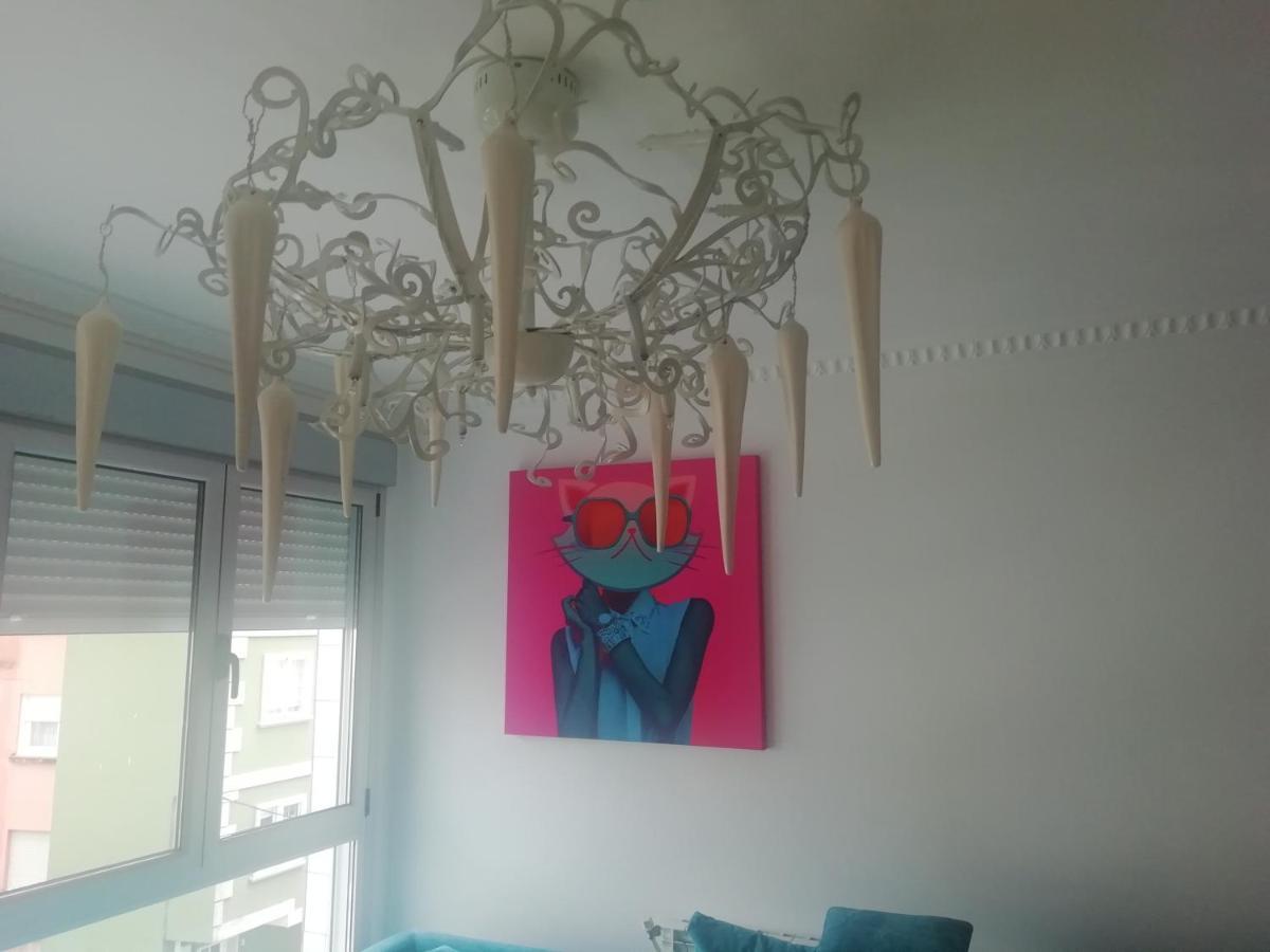 Ferienwohnung Centrico Y Amplio Piso Con Plaza Parking Cangas Exterior foto